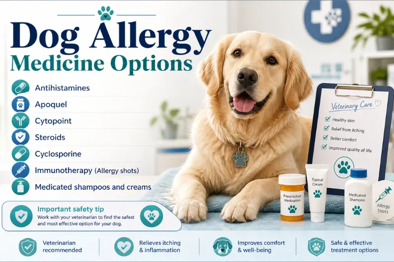 dog allergy medicine options