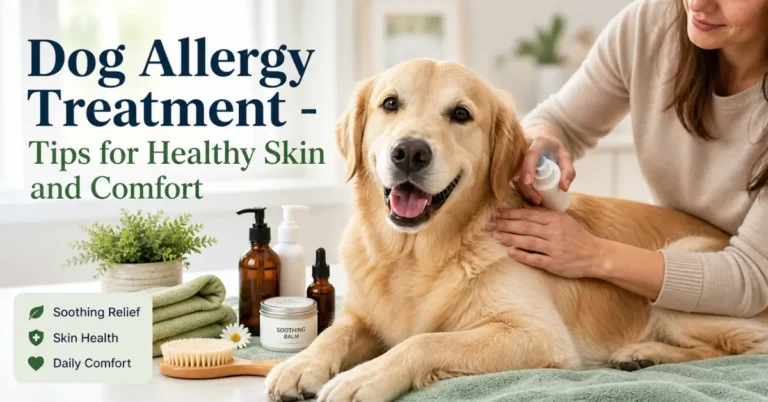 dog allergy treatment - tips for healthy skin and comfort