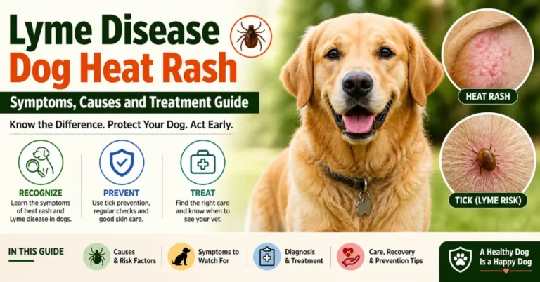 Lyme Disease Dog Heat Rash – Symptoms, Causes and Treatment Guide lyme disease dog heat rash - symptoms, causes and treatment guide