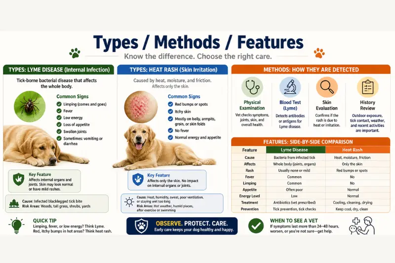 types methods features